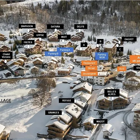 Chalet 5⭐ A Meribel Avec Spa, Salle De Sport, Proche Des Pistes Et Commerces - Fr-1-566-62