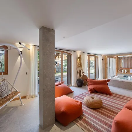 5⭐ A Meribel Avec Spa, Salle De Sport, Proche Des Pistes Et Commerces - Fr-1-566-62