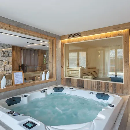 5⭐ A Meribel Avec Spa, Salle De Sport, Proche Des Pistes Et Commerces - Fr-1-566-62